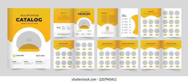 Catalog or Product Catalogue Template Desgin