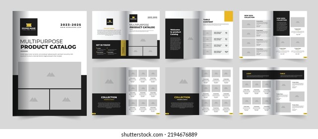 Catalog  Or Product Catalogue Template Design