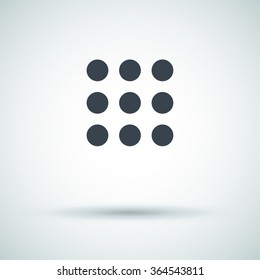 a catalog vector minimal single flat icon. Menu line vector icon for websites and mobile minimalistic flat design.