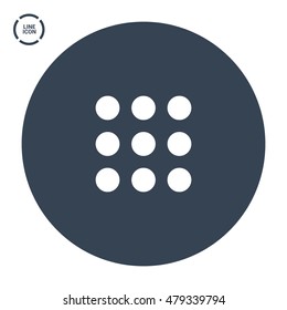 a catalog vector minimal single flat icon. Menu line vector icon for websites and mobile minimalistic flat design.