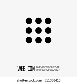 a catalog vector minimal single flat icon. Menu line vector icon for websites and mobile minimalistic flat design.
