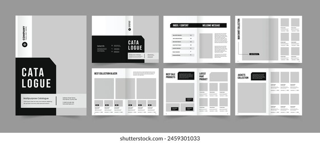 Layout-Vorlage für Katalog oder Katalog