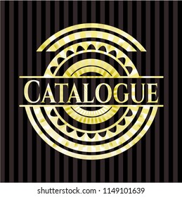 Catalogue gold emblem
