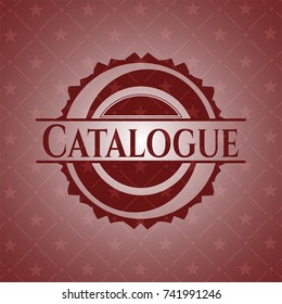 Catalogue red emblem