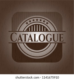 Catalogue retro wood emblem