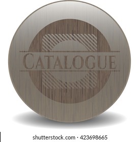 Catalogue retro wood emblem