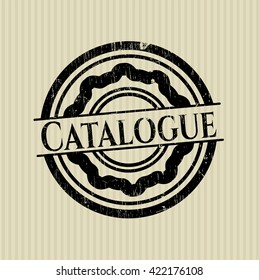 Catalogue rubber grunge seal