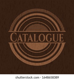 Carteles de madera para catálogos. Ilustración vectorial.