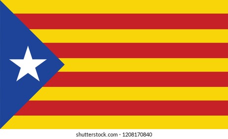 Catalonia flag symbol emblem Spain national