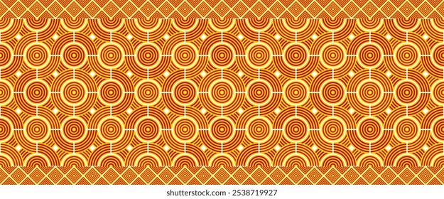 padrão de catalonia. fundo de mandala. textura geométrica para decoração. ilustração vetorial