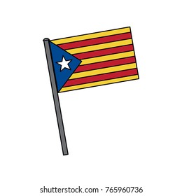 catalunya flag icon image 