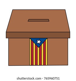 catalunya flag independence vote icon image 