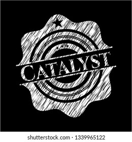 Catalyst on blackboard
