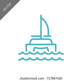 Catamaran Icon