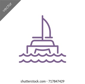 Catamaran Icon