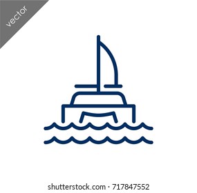 Catamaran icon