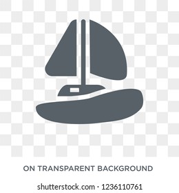 catamaran icon. catamaran design concept from Transportation collection. Simple element vector illustration on transparent background.