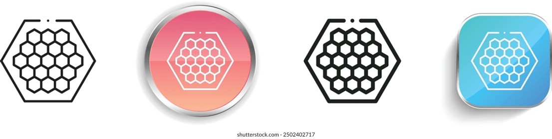 catan icon. Thin Linear, Regular and Button Style Design Isolated On White Background