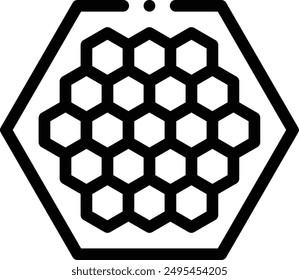 catan icon. Thin Linear Style Design Isolated On White Background