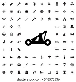 catapult icon illustration isolated vector sign symbol