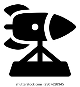 Katapult Illustration, Vektorsymbol-Illustration
