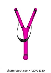 Catapult in purple design