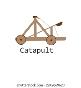 símbolo catapult vector art. catapult, icono catapult