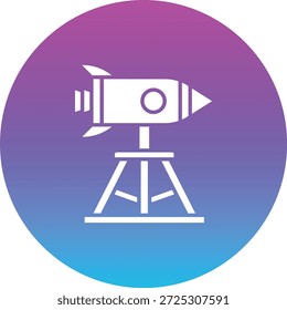 Icono de Vector de catapulta. Se puede utilizar para aplicaciones de impresión, móviles y de Web.