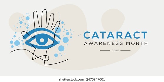 Cataract awareness month, held on May.