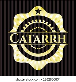 Catarrh shiny badge