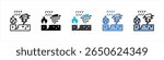 Catastrophe Icon Pack Multistyle Illustration