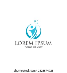 Coge un sueño, logotipo de estrella
