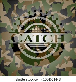 Catch on camo pattern