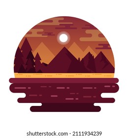 Catch a sight of this beautifully designed night landscape 