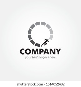 catch your time logo design