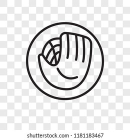 Catcher vector icon isolated on transparent background, Catcher logo concept
