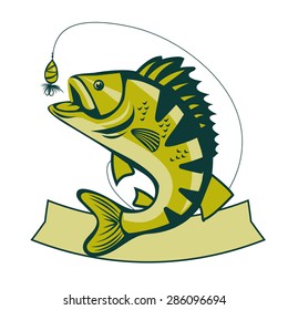 157 Large mouth bass cartoon Stock Vectors, Images & Vector Art ...