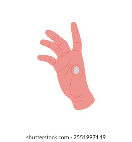 Catching Hand Gesture Icon, Vector illustration