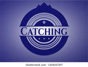 Catching jean background