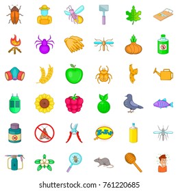 Catching paper icons set. Cartoon style of 36 catching paper vector icons for web isolated on white background