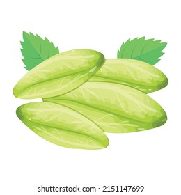 Catchy isometric icon of endive is ready for use 

