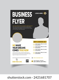 Catchy Modern Business Flyer and Wonderful Business Leaflet Artistic Business Poster