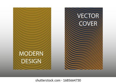 Catchy vector cover band front page. Colorful strip on black background layout for marketing purpose. Contrast cover for front page of  invitation.