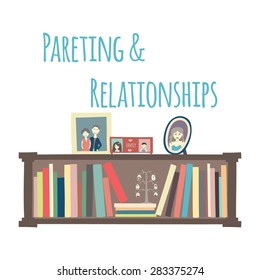 Category for a bookstore or library. Bookshelves  "Parenting & Relationships".