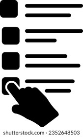 category categories detail list checklist 3851