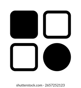 Category Icon Vector Symbol Design Illustration