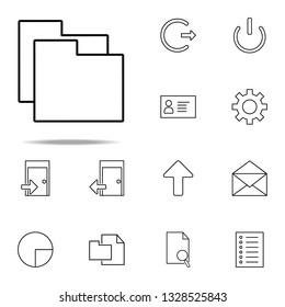 category sign icon. Web icons universal set for web and mobile