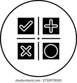 Icono de Vector de Categoría. Se puede utilizar para aplicaciones de impresión, móviles y de Web.