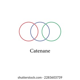 catenane symbol, coordination driven self assembly of molecular molecule type of mechanically interlocked architecture  figure catenane 
 Topologically complex architectures