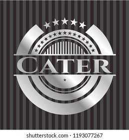 Cater silver emblem